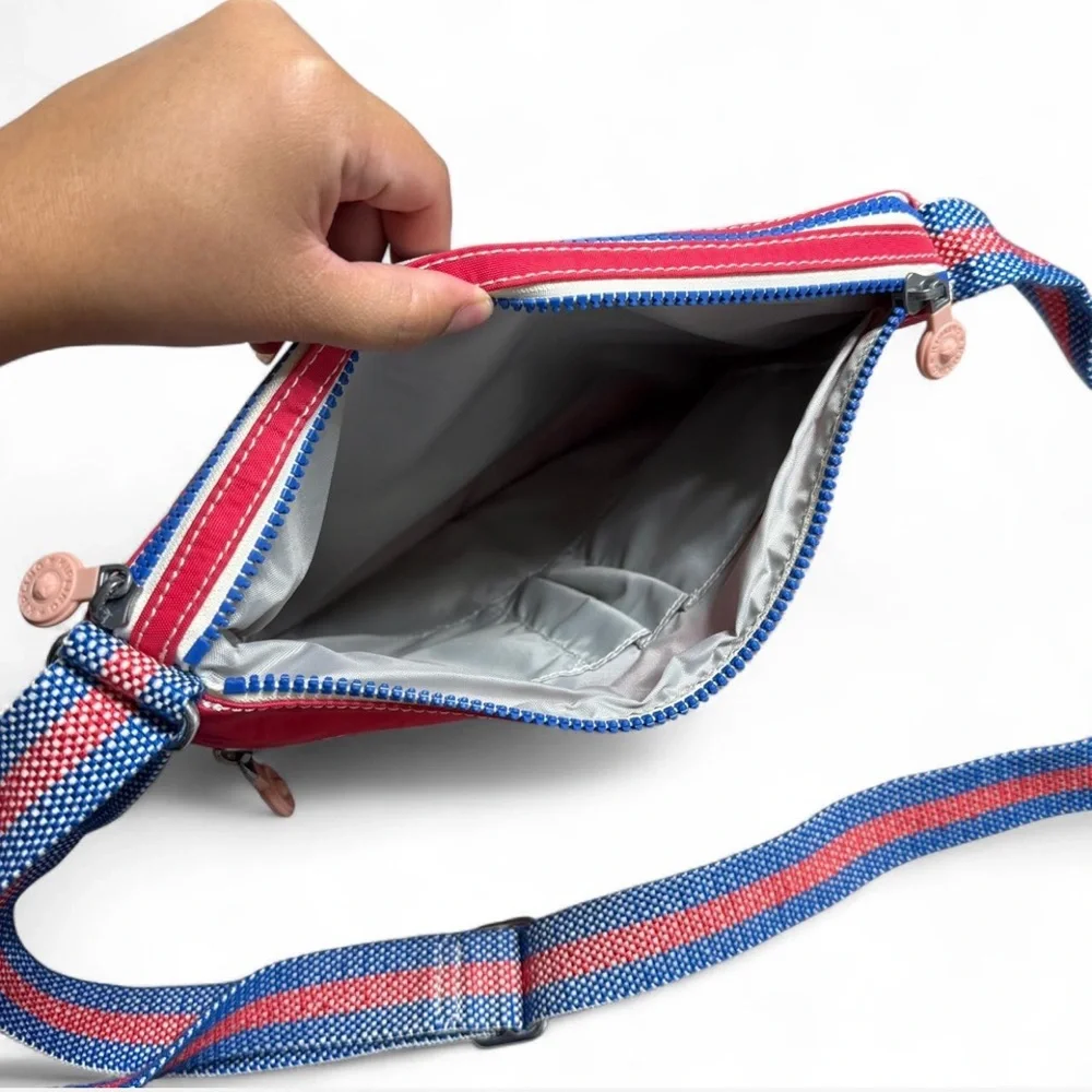 Kipling Nylon Casual Crossbody Bag KIC9B4 Annabelle Berry Blitz - Picture 4 of 9